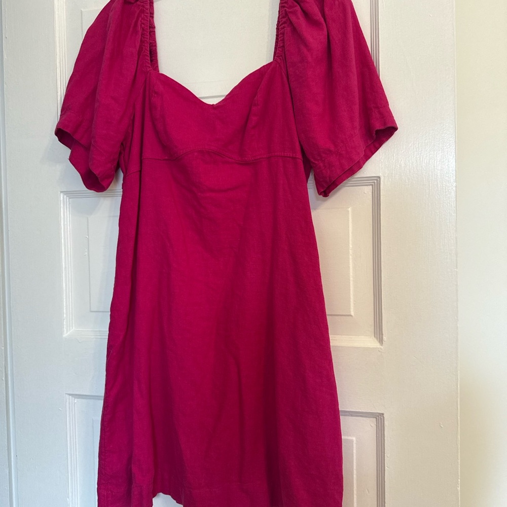 a new day Fuchsia Mini Dress